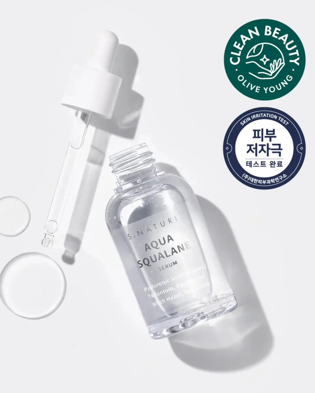 S.NATURE | Aqua Squalane Serum 50ml (Siero)