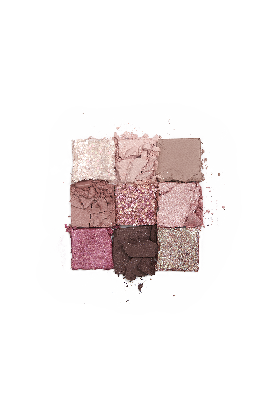 UNLEASHIA | Glitterpedia Eye Palette - 5 All of Dusty Rose - 6,6g