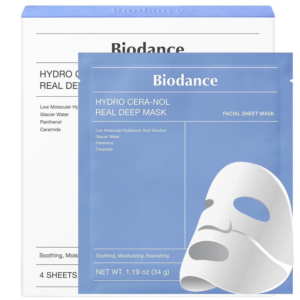 BIODANCE | Hydro Cera-Nol Real Deep Mask 34g (Maschera viso idrogel)