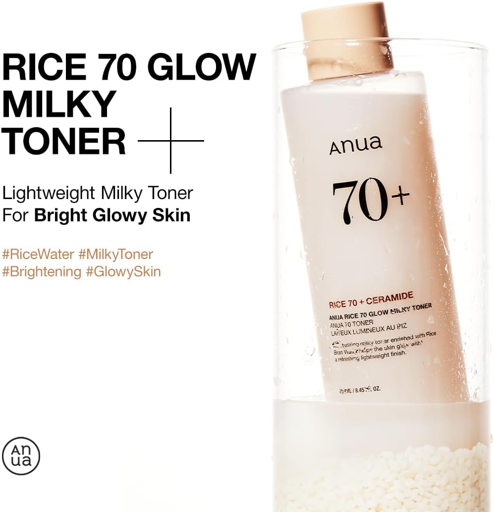 ANUA | Rice 70 Glow Milky Toner 250ml