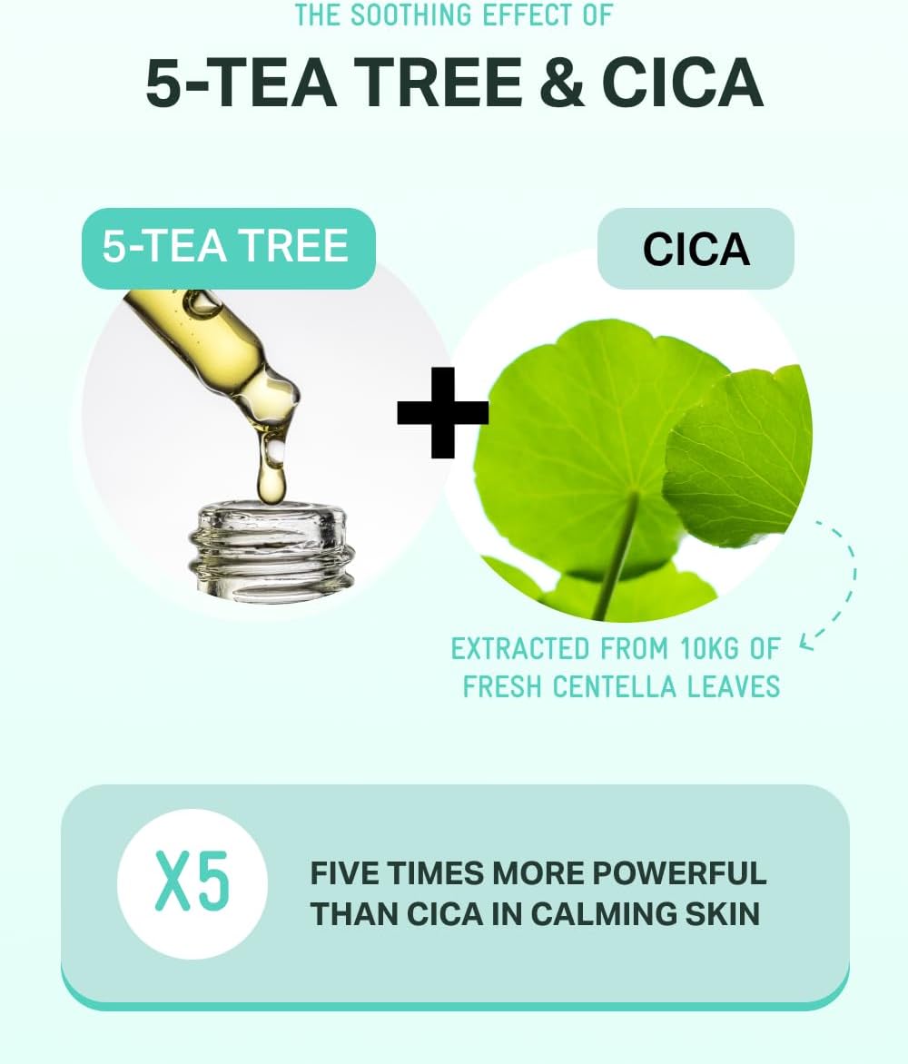 BRINGGREEN | Tea Tree Cica Soothing Toner 250ml (Tonico viso)
