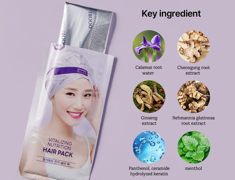 Daeng Gi Meo Ri | Vitalizing Nutrition Hair Pack With Hair Cap 35 ml (Maschera capelli)