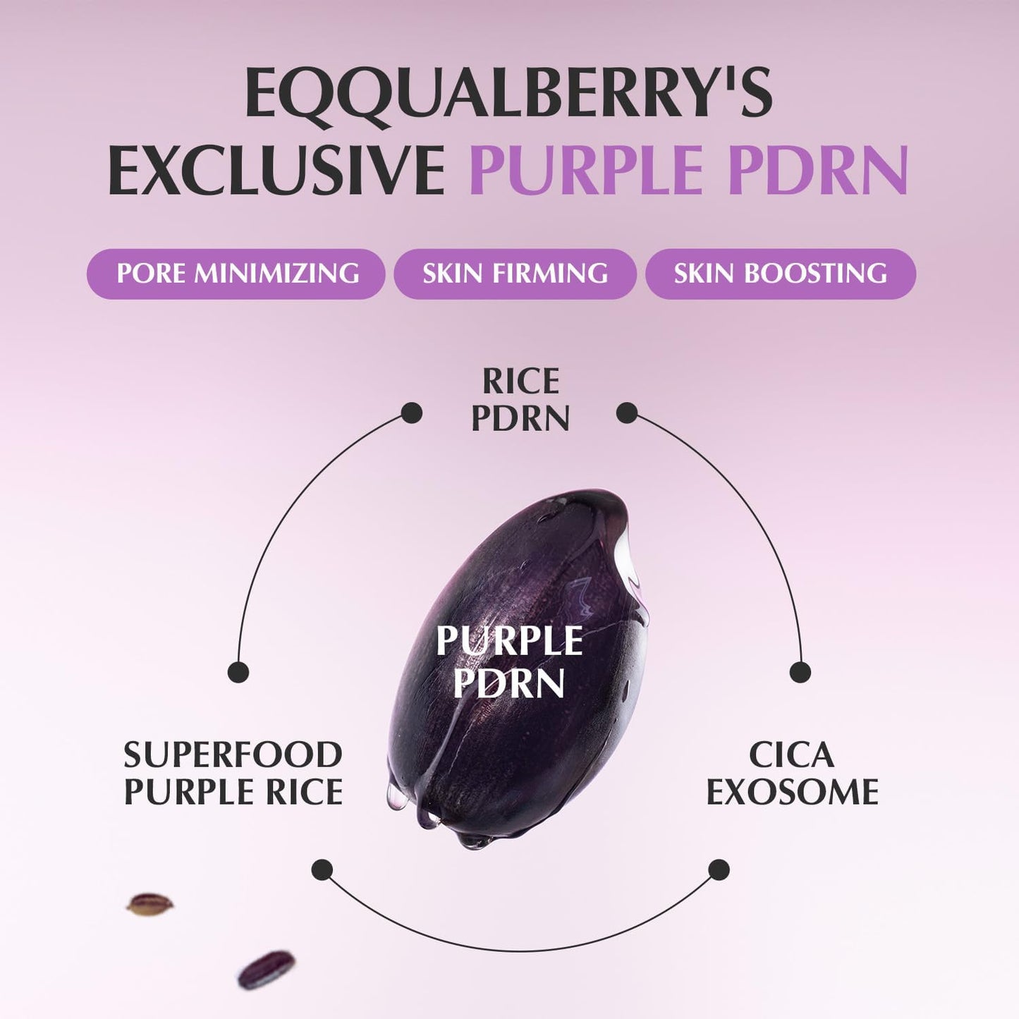Eqqualberry | Purple PDRN Pore Minimizing Serum 30ml
