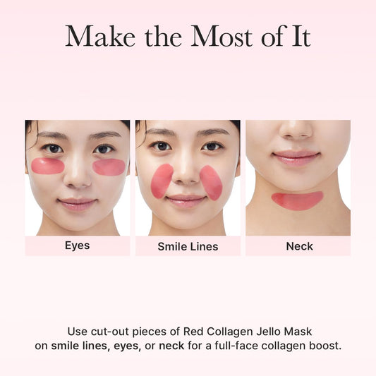 Arencia | Red Collagen Jello Mask 25g (Maschera viso)