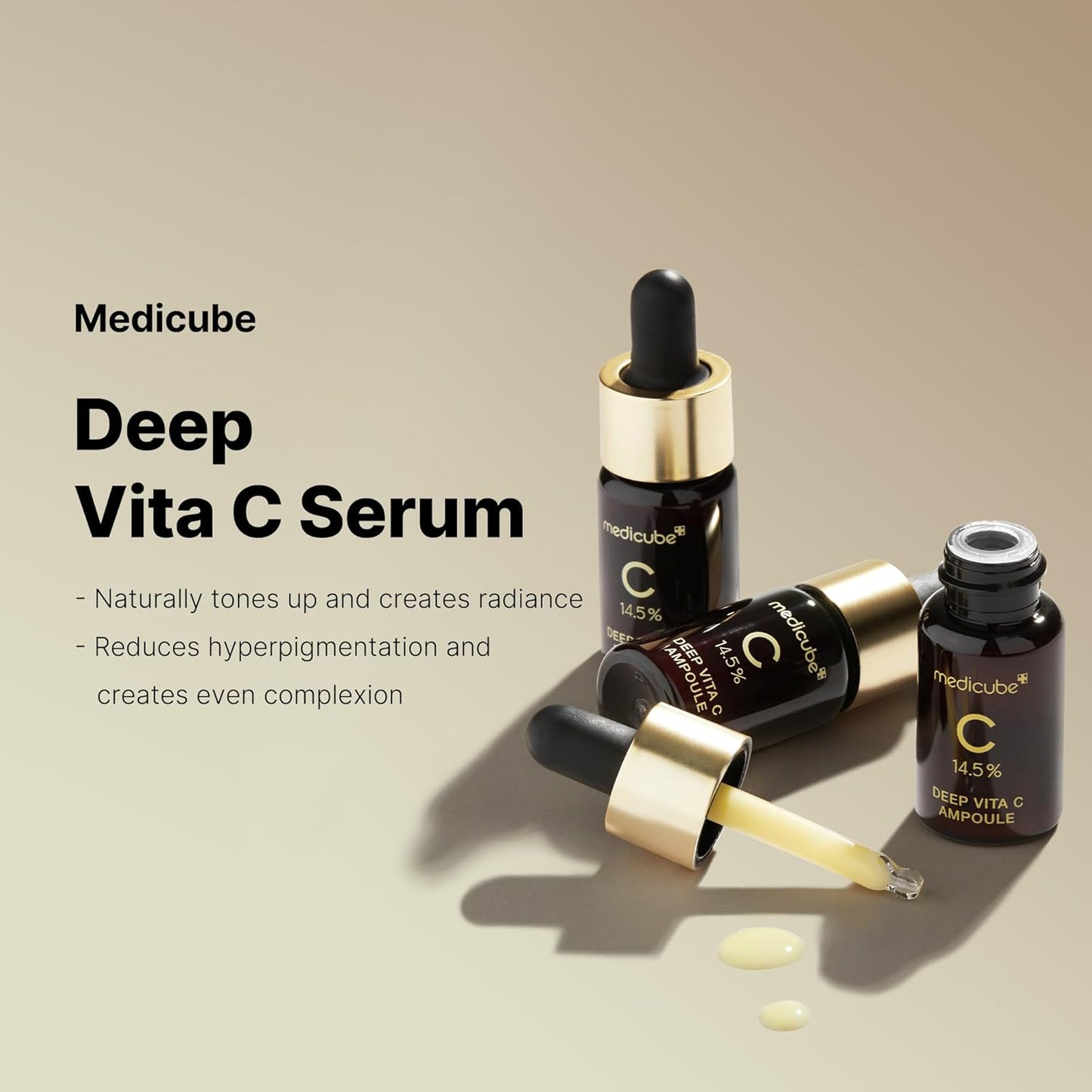 MEDICUBE | Deep Vita C Ampoule, 30g (3 bocette da 10g)