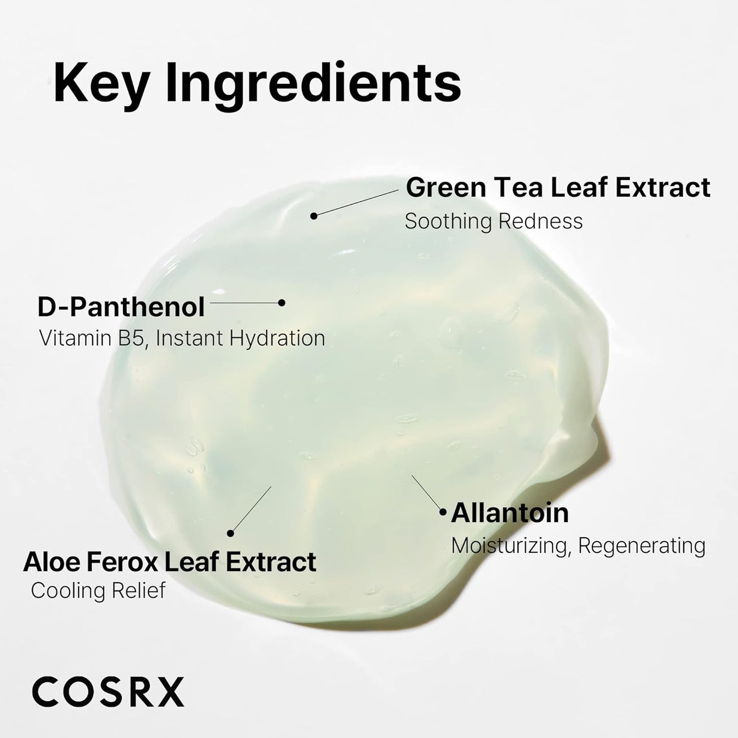 COSRX | Hydrium Green Tea Aqua Soothing Gel Cream 50 ml