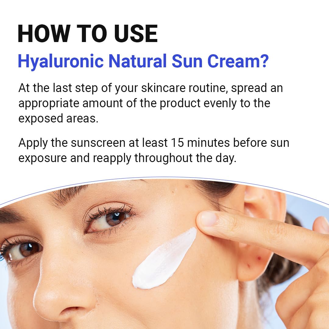 Isntree | Hyaluronic Acid Natural Sun Cream Spf 50+ Pa++++ - 50ml