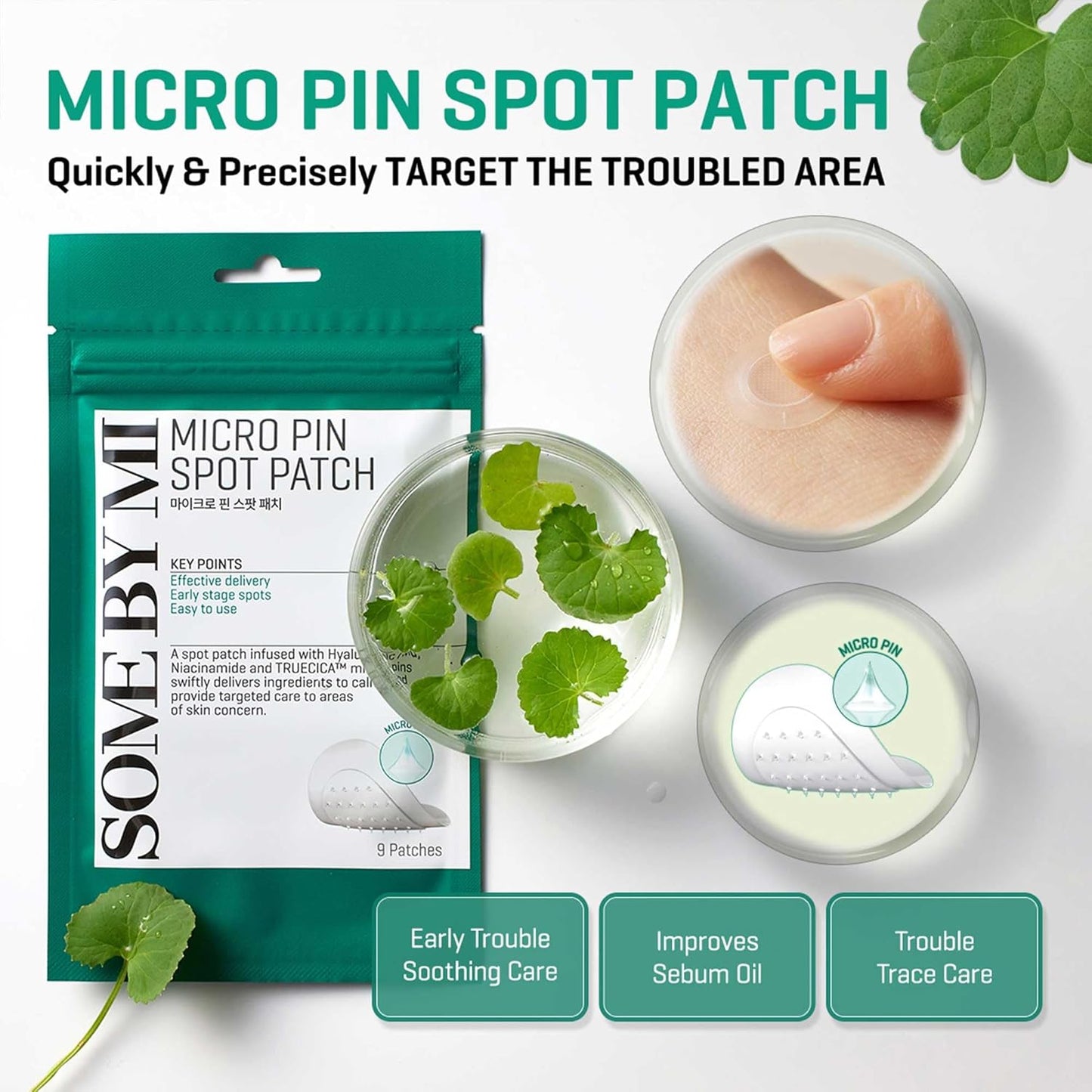 SOME BY MI | 30 days Miracle Micro Pin Spot Patches (9 patches)