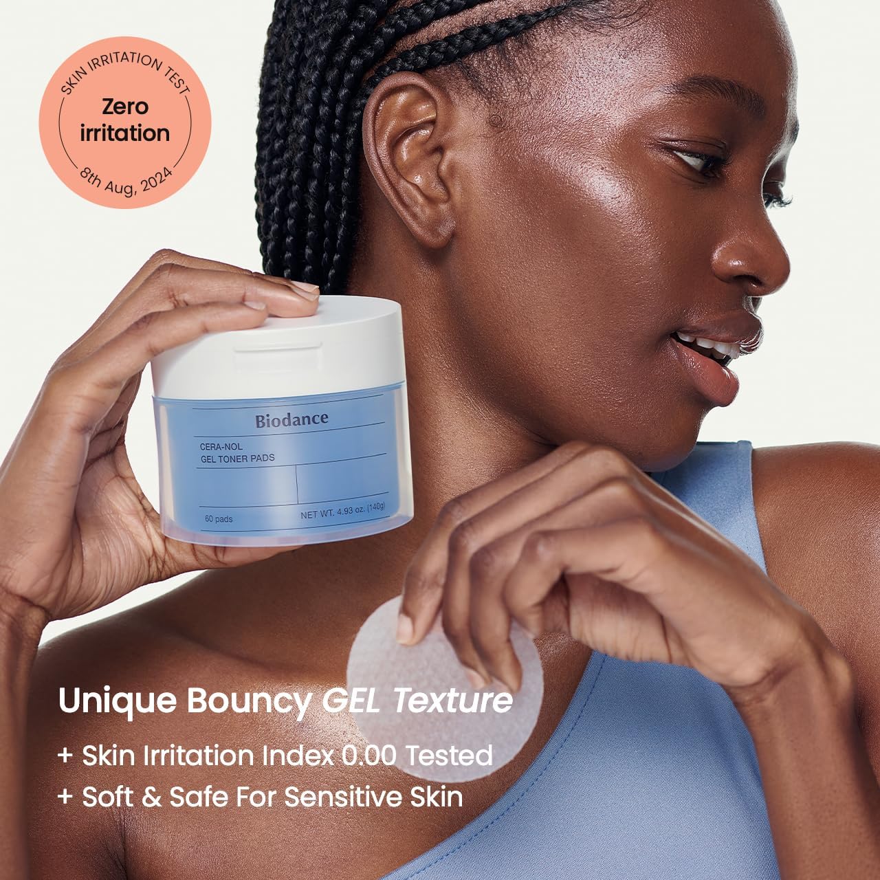 Biodance | Cera‑nol Gel Toner Pads - 60  dischetti
