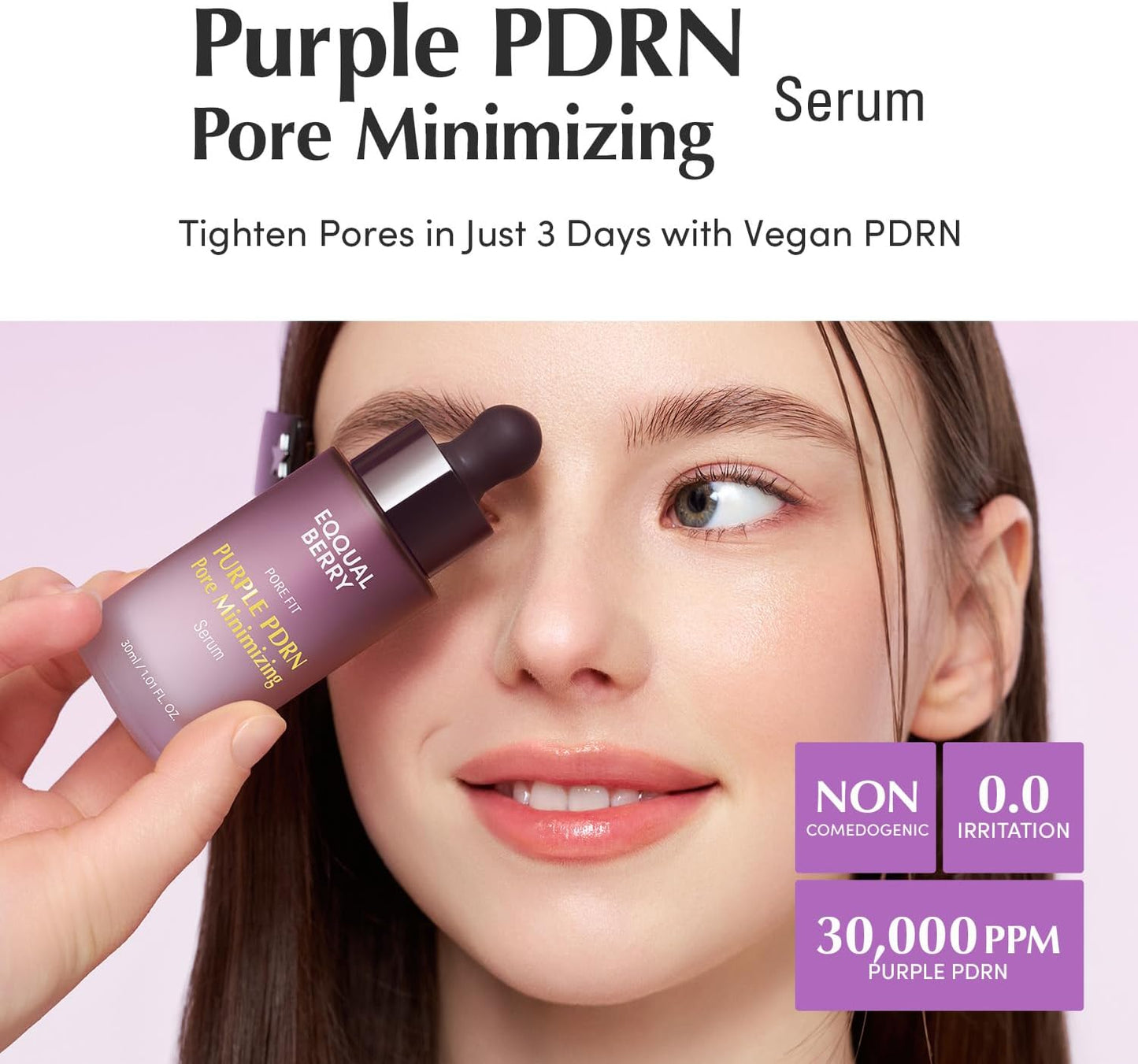 Eqqualberry | Purple PDRN Pore Minimizing Serum 30ml