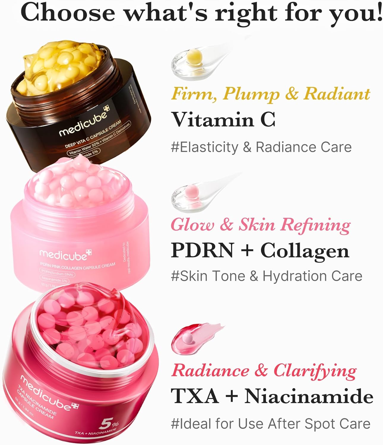 MEDICUBE | PDRN Pink Collagen Capsule Cream 55g (Boba Cream)