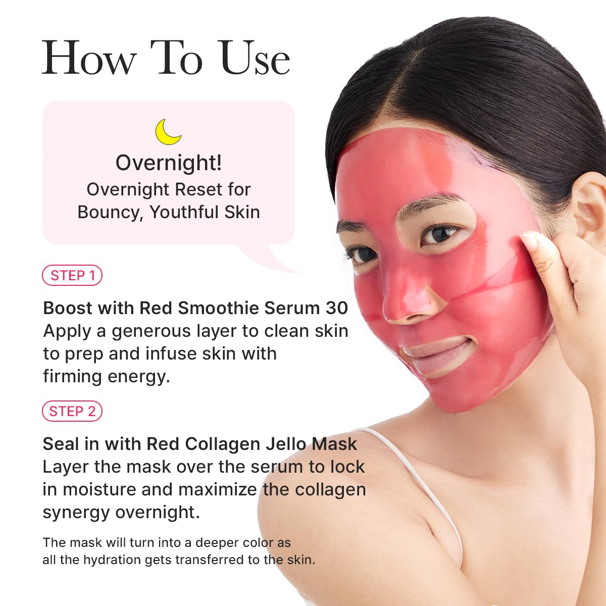 Arencia | Red Collagen Jello Mask 25g (Maschera viso)