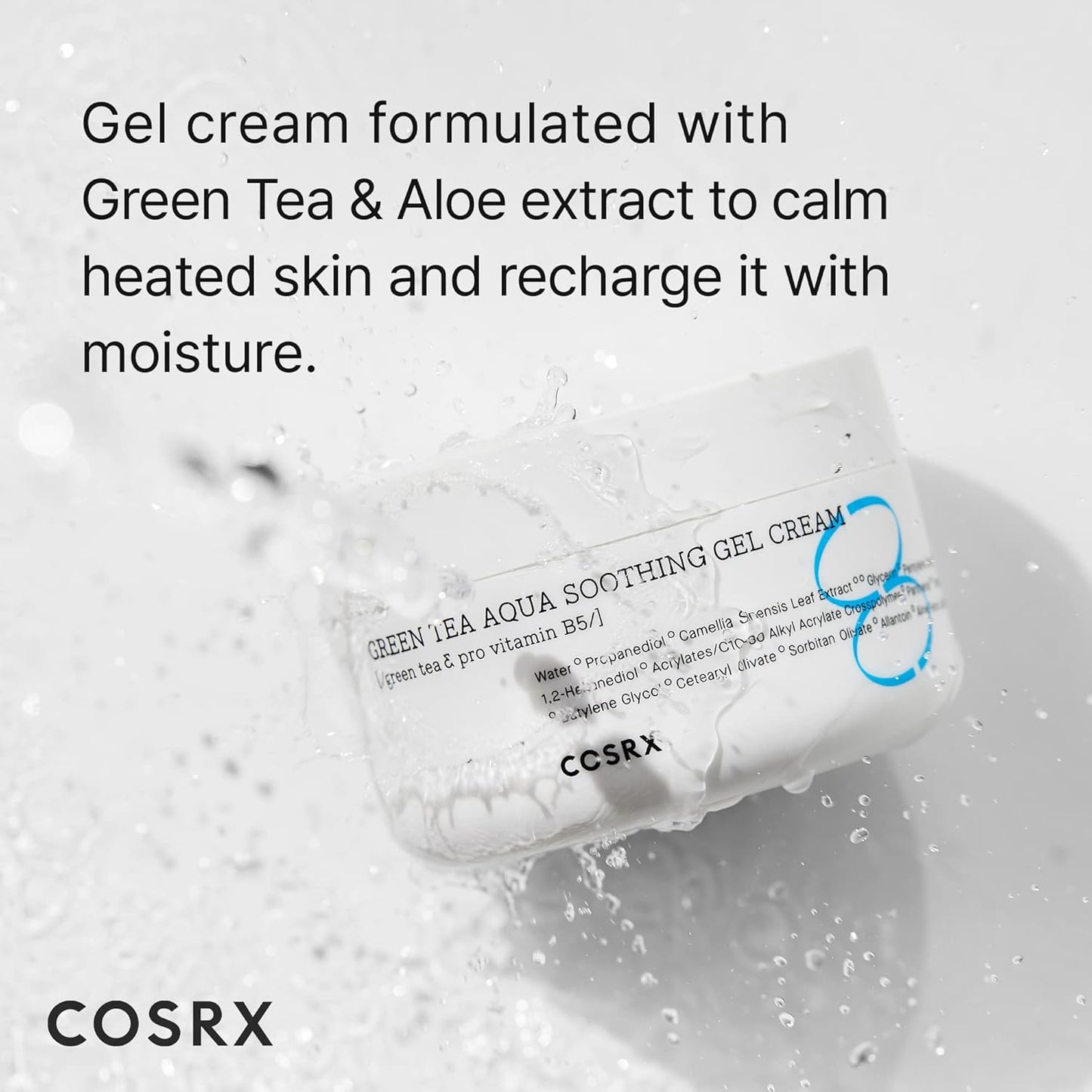 COSRX | Hydrium Green Tea Aqua Soothing Gel Cream 50 ml