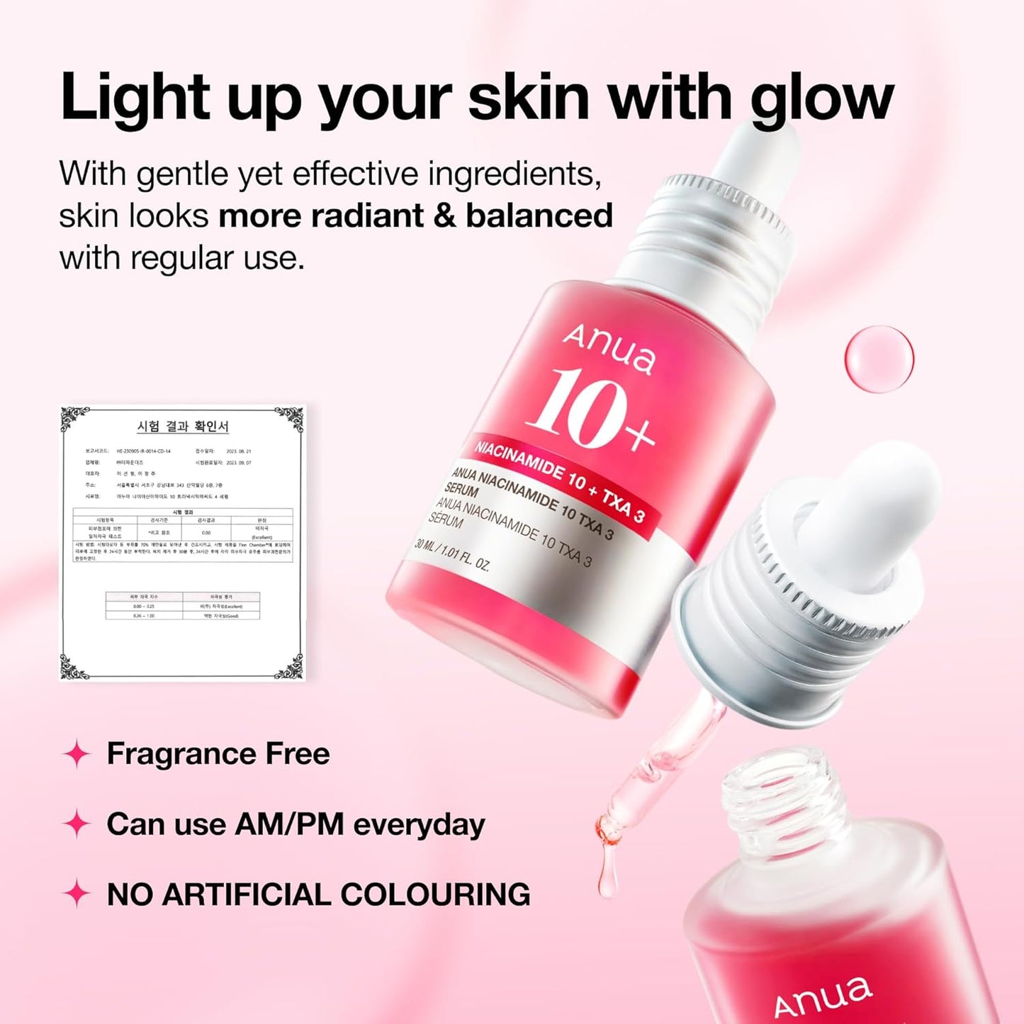 ANUA | Niacinamide 10% + TXA 4% Dark Spot Correcting Serum - 30 ml
