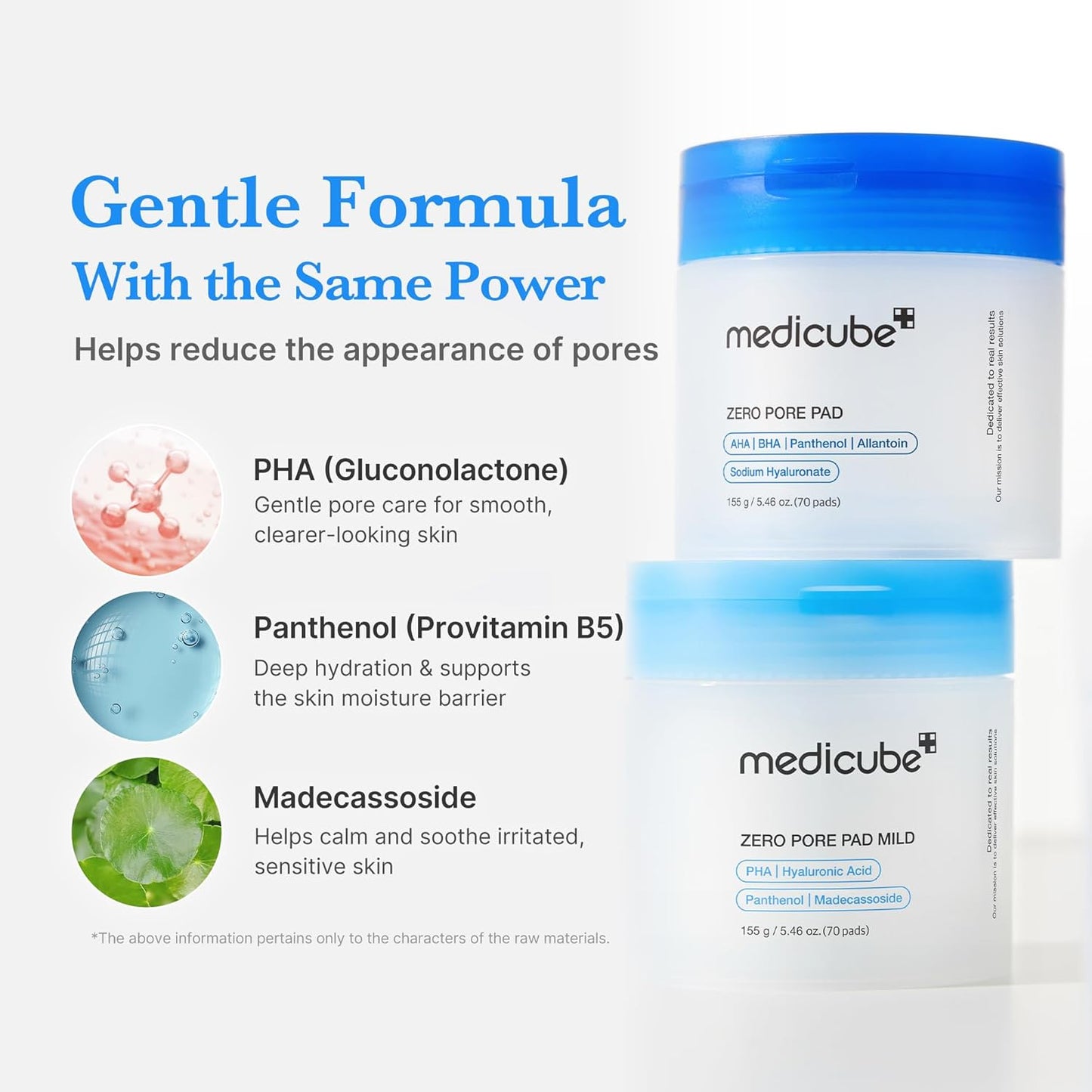 MEDICUBE | Zero Pore Pad Mild 70pcs 155g