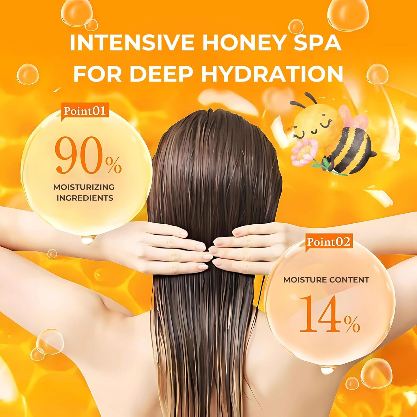 ViCREA | &HONEY Deep Moist Hair Treatment 2.0 445g (Balsamo)