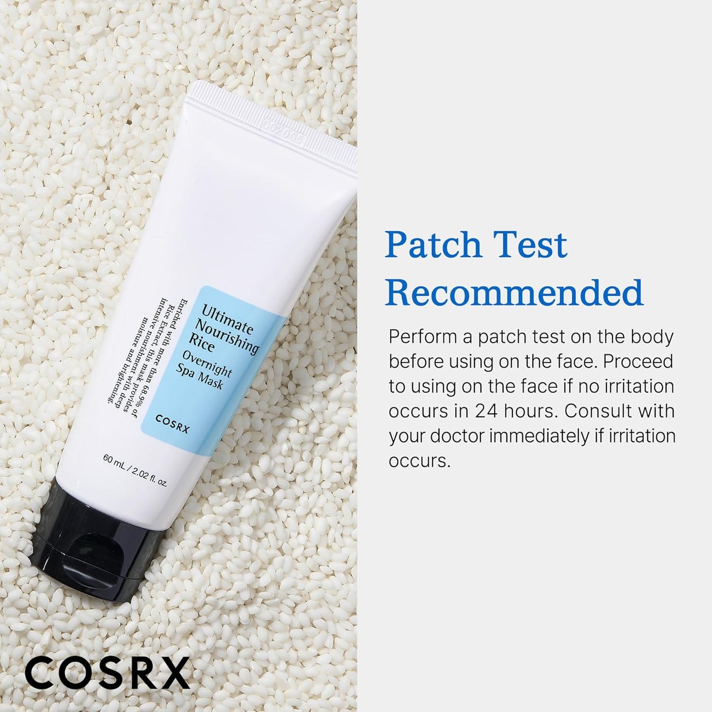 COSRX | Ultimate Nourishing Rice Overnight Spa Mask 60 ml (Maschera notturna)