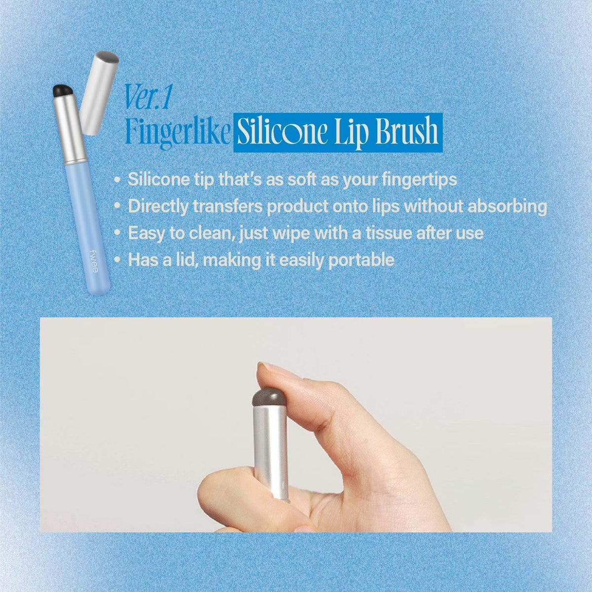 FWEE | Fingerlike Silicone Lip Brush