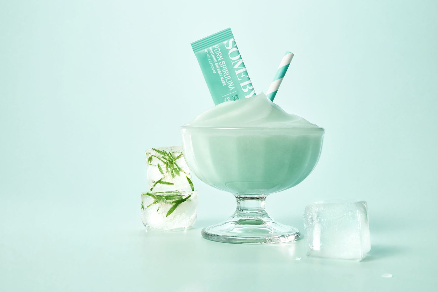 SOMEBYMI | Spirulina PDRN Soothing Sherbet Mask (10ea x 1g)