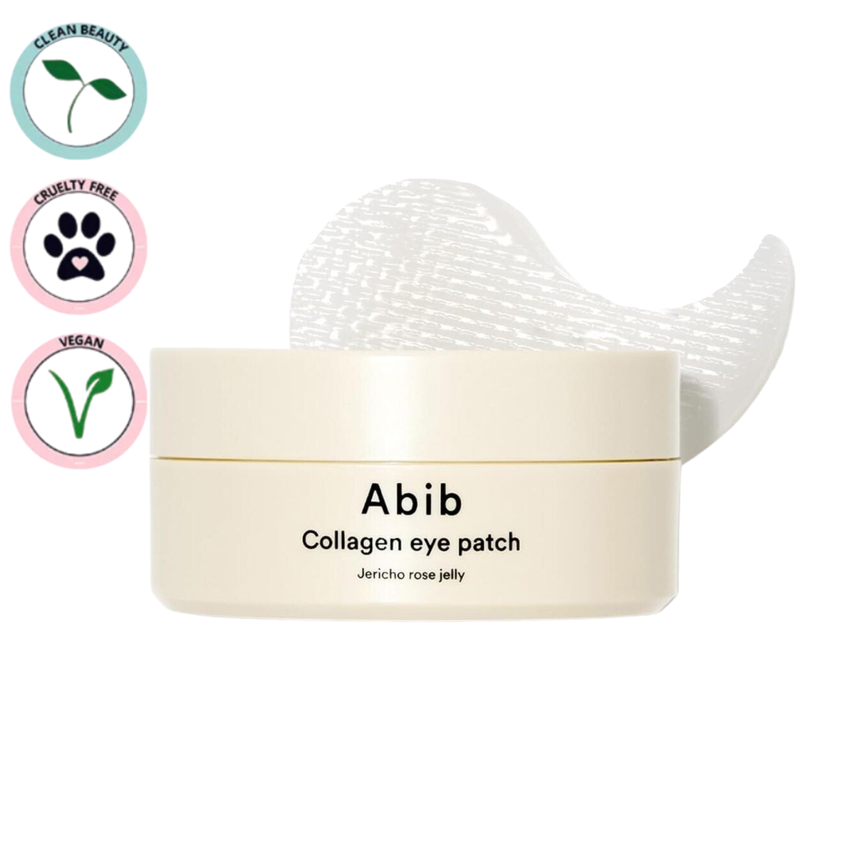 ABIB | Collagen Eye Patch Jericho Rose Jelly 60pcs (Patch Occhi)