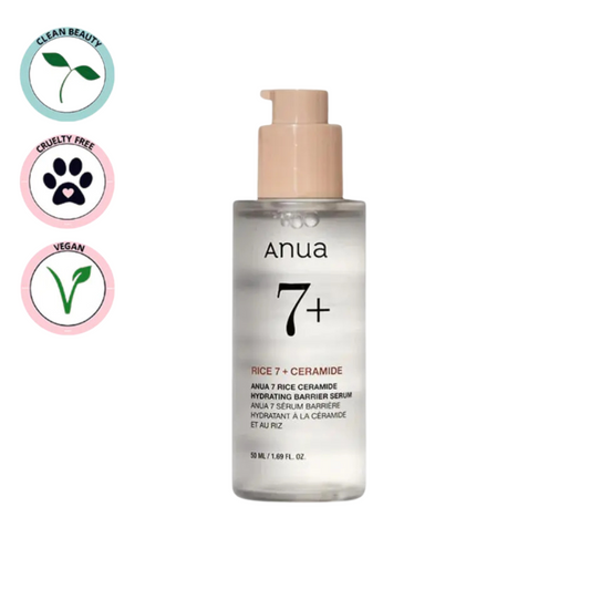 ANUA | Rice 7 Ceramide Hydrating Barrier Serum 50ml