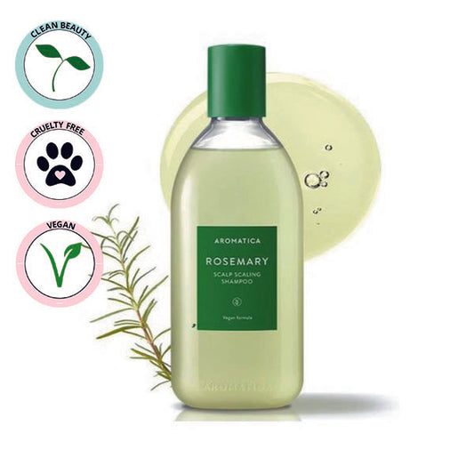 AROMATICA | Rosemary Scalp Scaling Shampoo 400ml