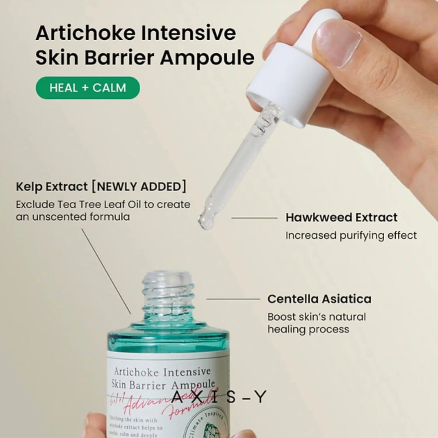 AXIS-Y | Artichoke Intensive Skin Barrier Ampoule 30ml (Ampolla)