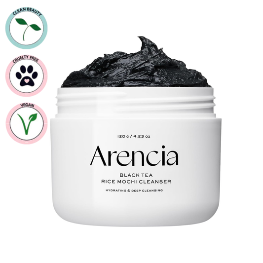 Arencia | Black Tea & Yuzu Rice Mochi Cleanser 120g