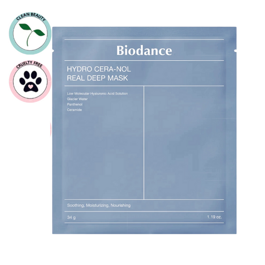 BIODANCE | Hydro Cera-Nol Real Deep Mask 34g (Maschera viso idrogel)