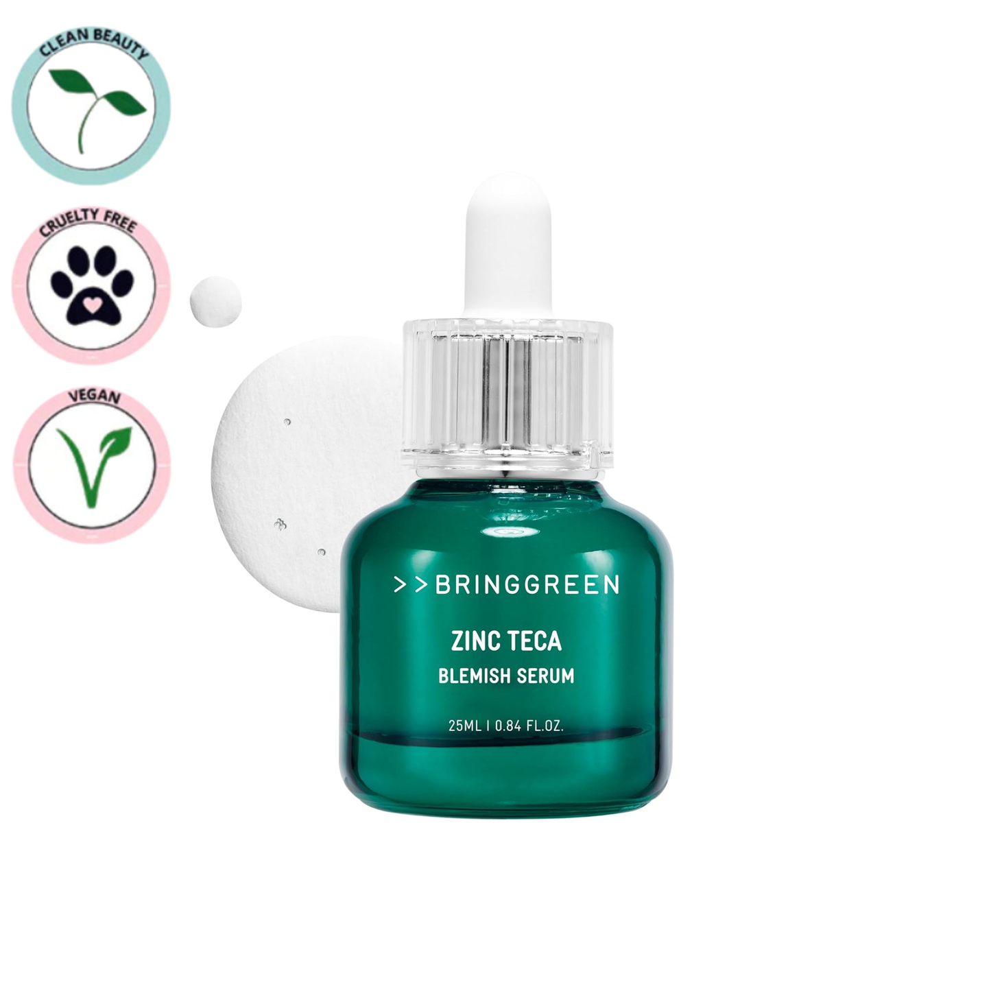 BRINGGREEN | Zinc Teca Blemish Serum 25ml (Siero anti-imperfezioni)