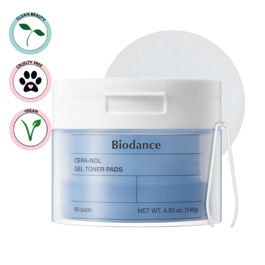 Biodance | Cera‑nol Gel Toner Pads - 60  dischetti