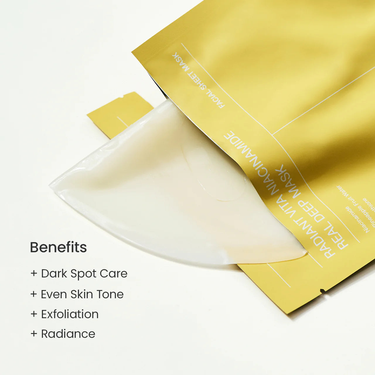 Biodance | Radiant Vita Niacinamide Real Deep Mask (Maschera viso idrogel)