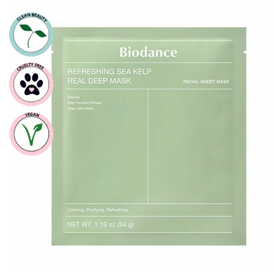 Biodance | Refreshing Sea Kelp Real Deep Mask (Maschera viso idrogel)