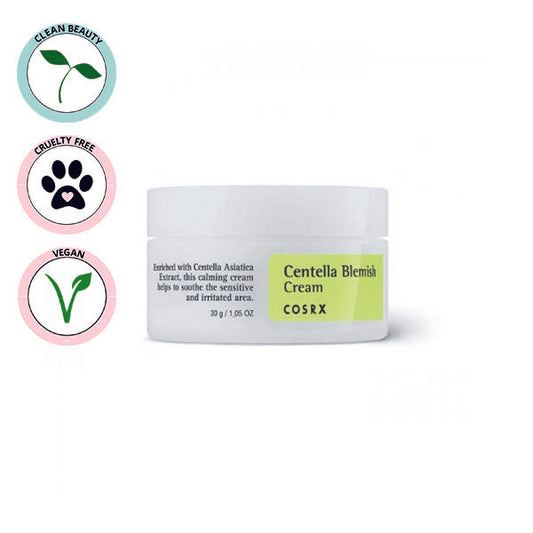 COSRX | Centella Blemish Cream 30g - (Crema concentrata Anti-imperfezioni e Anti-infiammatoria)