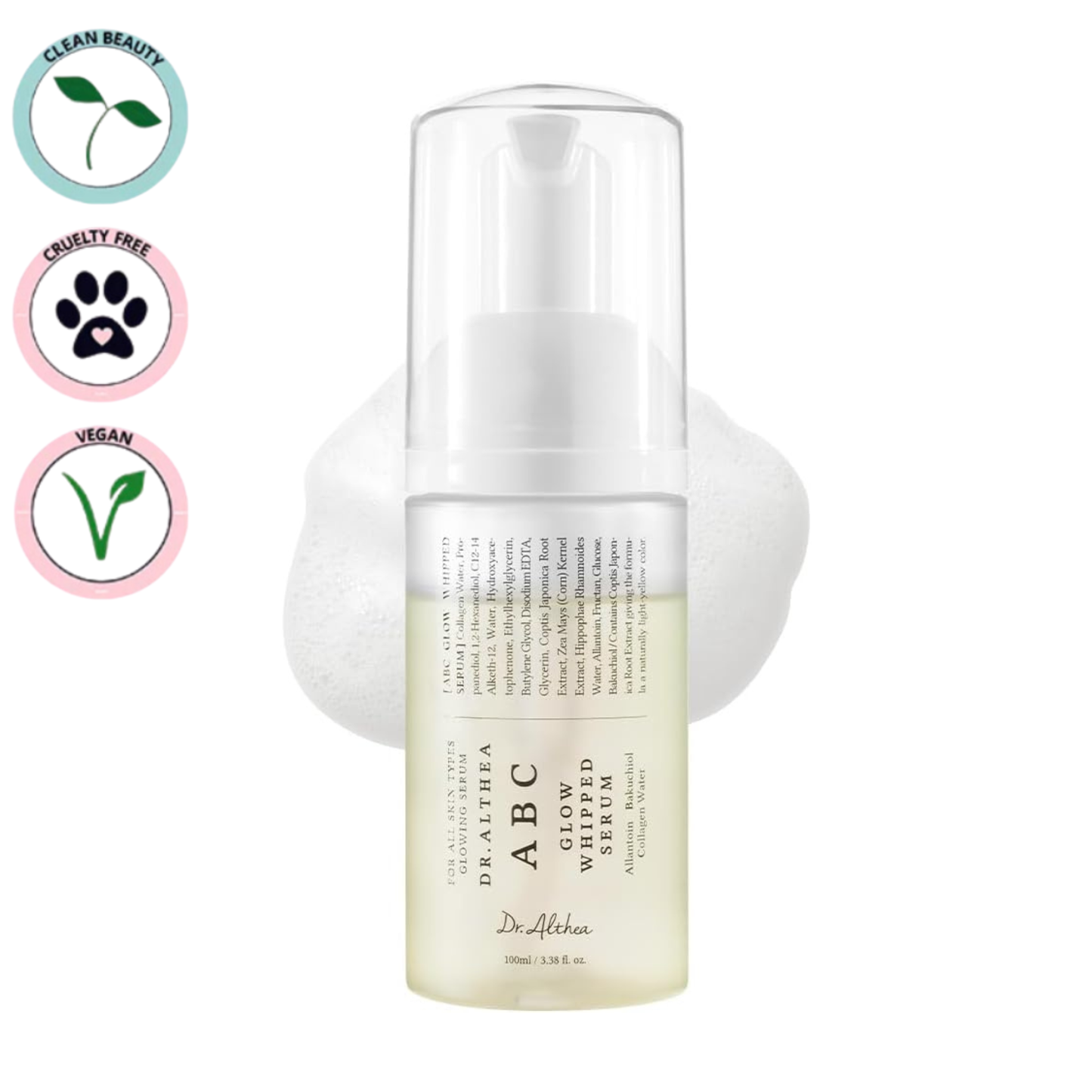 DR. ALTHEA | ABC Glow Whipped Serum 100ml (Siero schiumogeno)