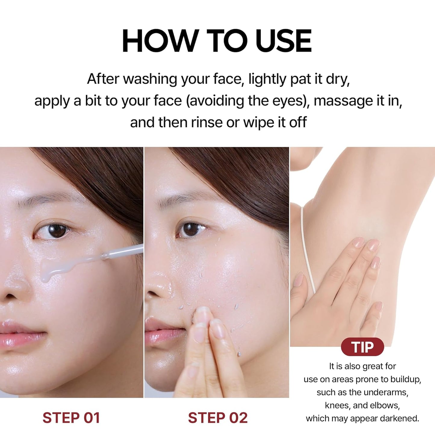 Dr. Melaxin | Peel Shot Exfoliant White Rice Ampoule 80ml