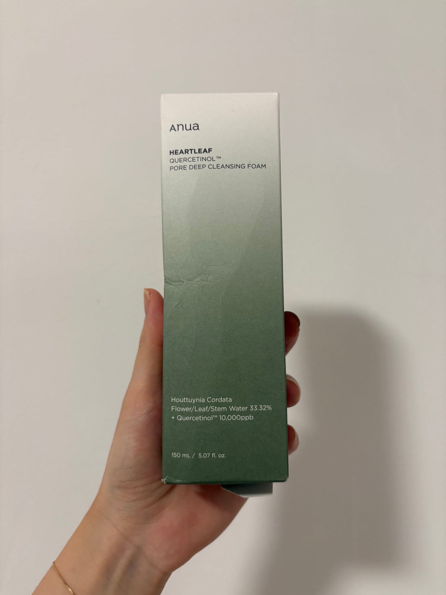 (confezione danneggiata) Anua | Heartleaf Quercetinol Pore Deep Cleansing Foam 150ml