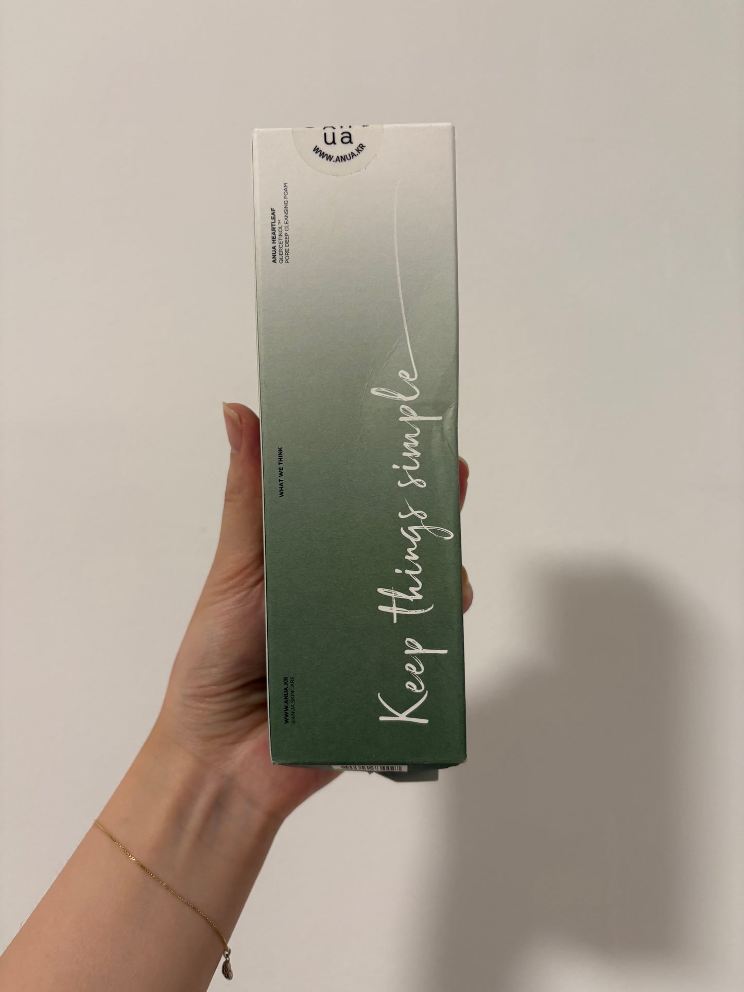 (confezione danneggiata) Anua | Heartleaf Quercetinol Pore Deep Cleansing Foam 150ml