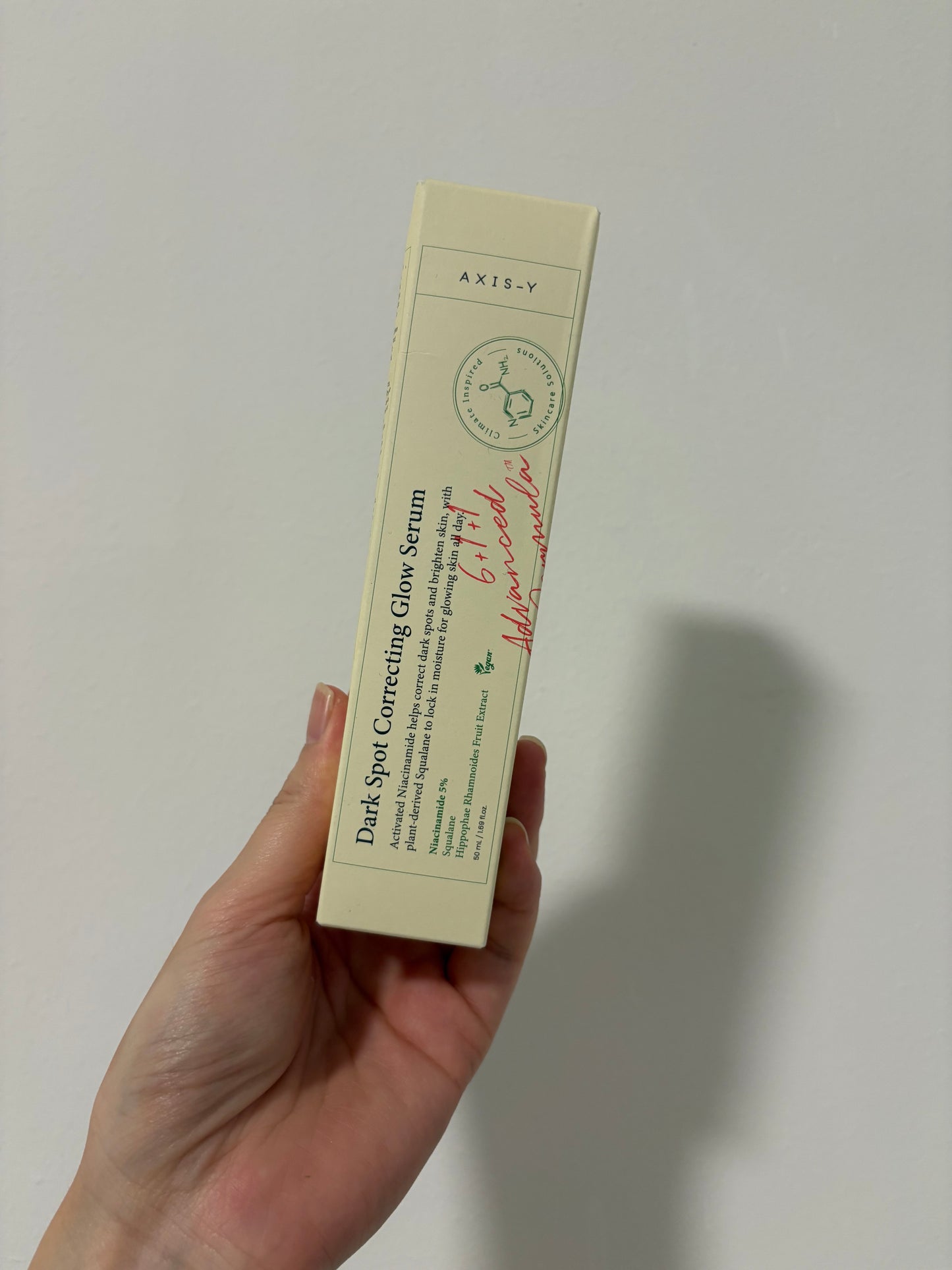 (confezione danneggiata) AXIS-Y | Dark Spot Correcting Glow Serum 50 ml