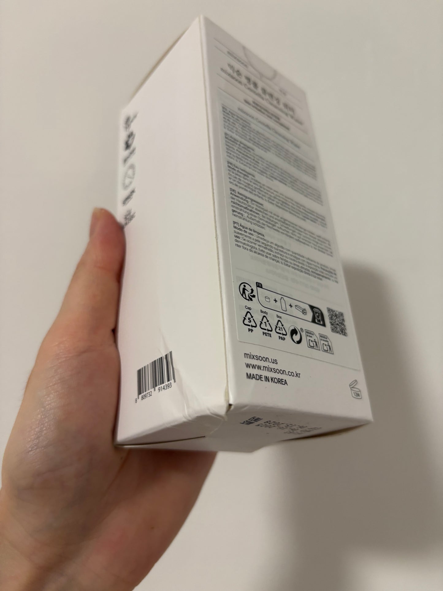 (confezione danneggiata) MIXSOON | CENTELLA CLEANSING WATER 300ml (1)