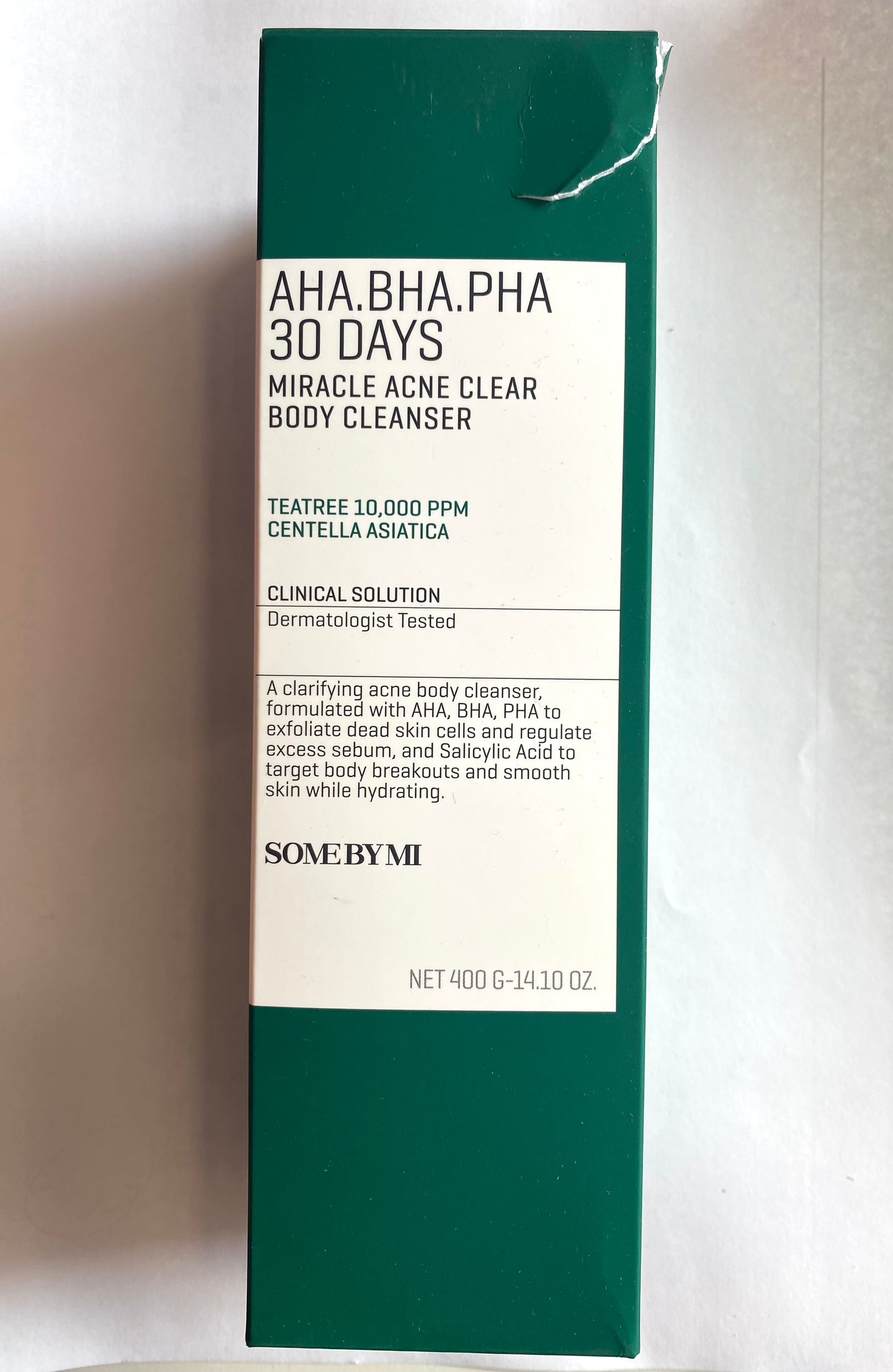 (confezione danneggiata) SOME BY MI | AHA-BHA-PHA 30 days Miracle Acne Body Cleanser - 400g (detergente corpo)