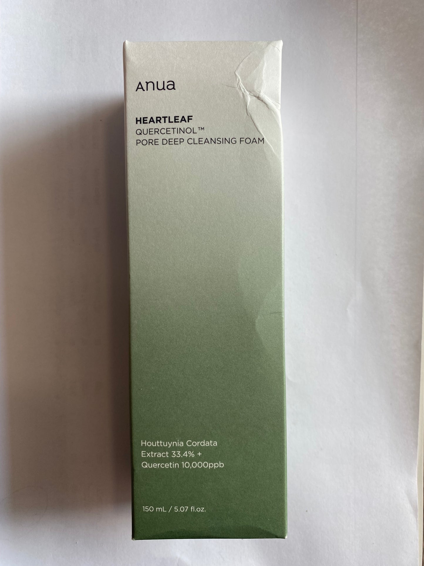 (confezione danneggiata) Anua | Heartleaf Quercetinol Pore Deep Cleansing Foam 150ml