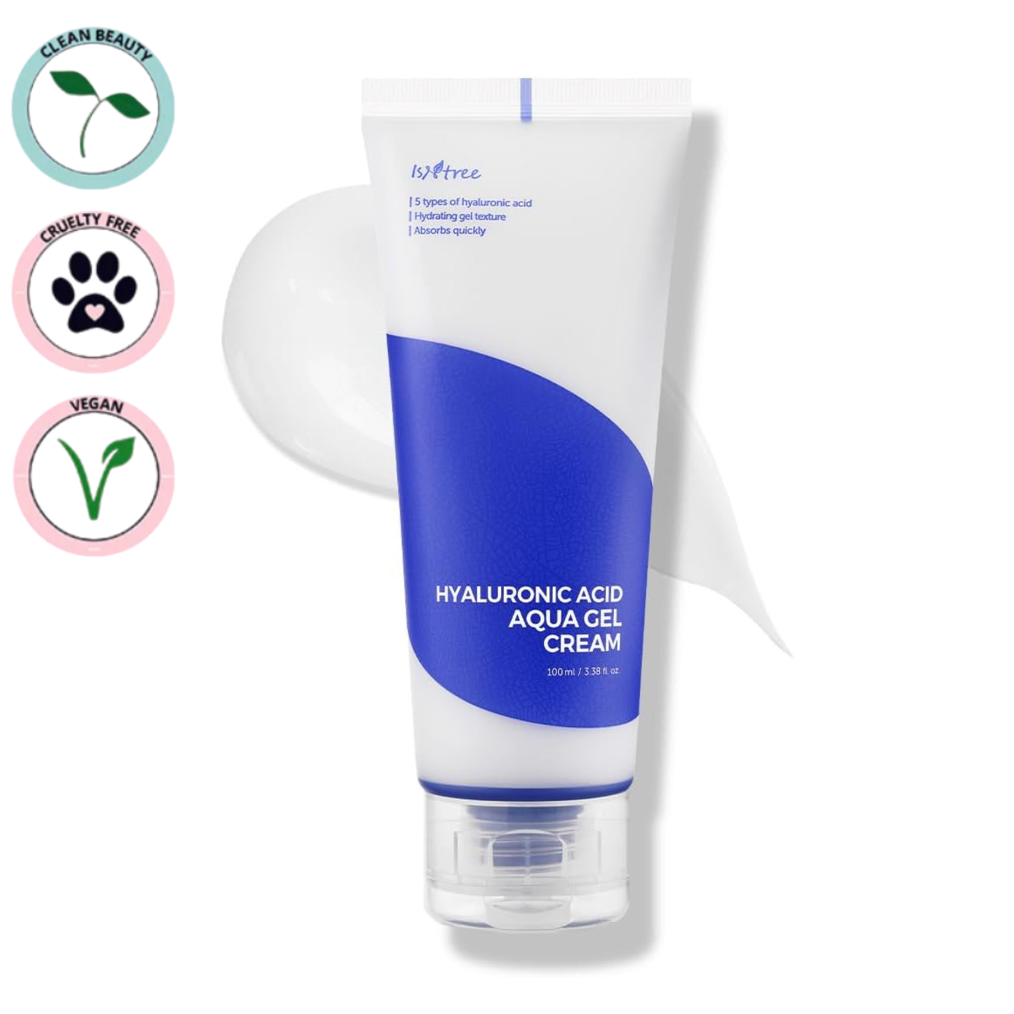 ISNTREE | Hyaluronic Acid Aqua Gel Cream 100ml (Crema Viso)