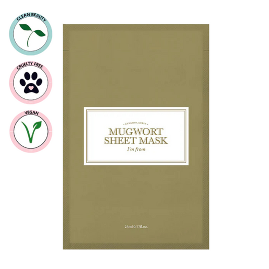 I'm From | Mugwort Face Sheet Mask (Maschera Viso)