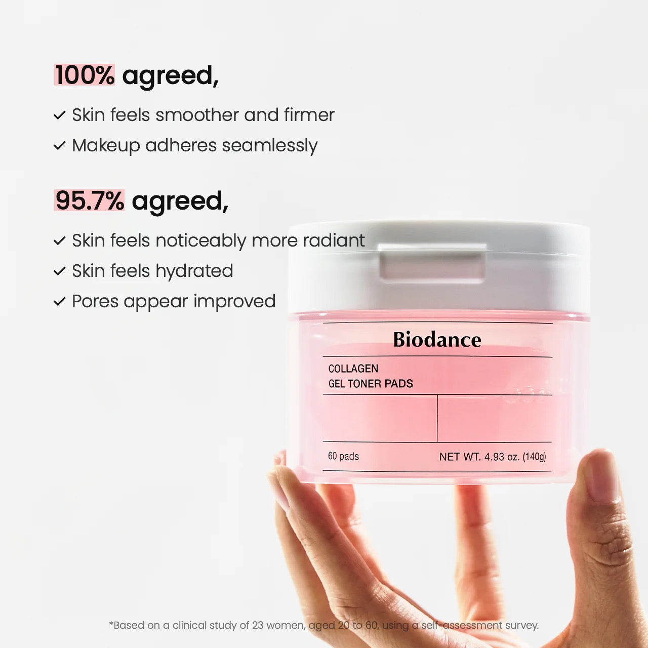Biodance | Collagen Gel Toner Pads - 60 dischetti