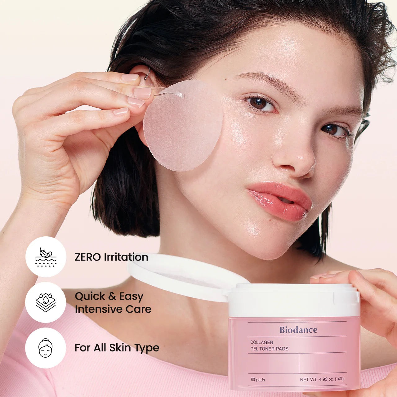 Biodance | Collagen Gel Toner Pads - 60 dischetti