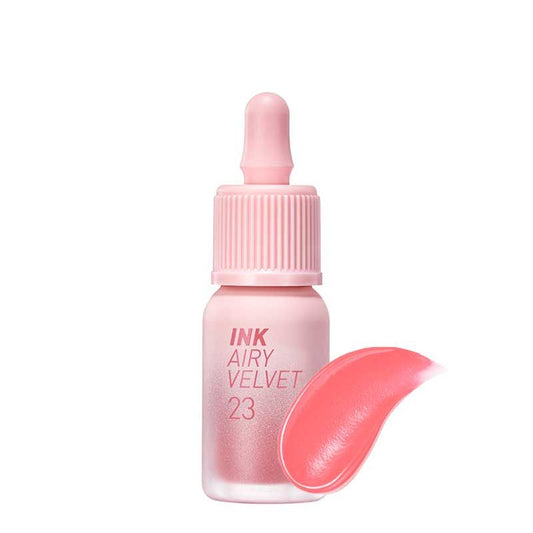 PERIPERA | Ink Airy Velvet Lip Tint - 23 In the Peachlight (Tinta Labbra)