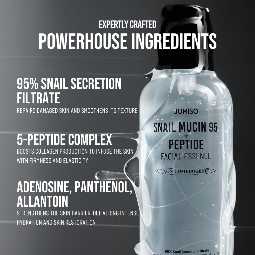 JUMISO | Snail Mucin 95 + Peptide Facial Essence 140ml