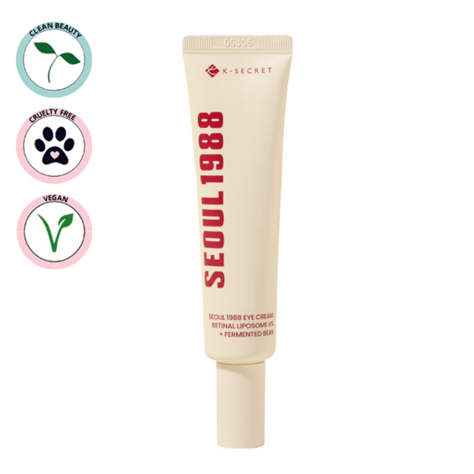 K-SECRET | Seoul 1988 Eye Cream: Retinal Liposome 4% + Fermented Bean - 30ml (Crema contorno occhi)