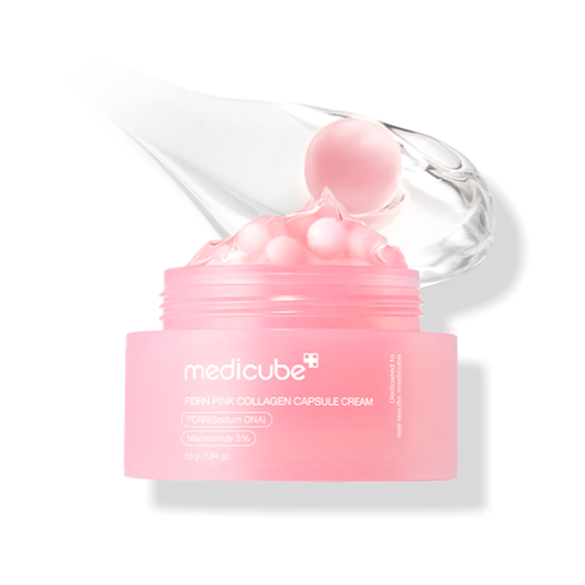 MEDICUBE | PDRN Pink Collagen Capsule Cream 55g (Boba Cream)